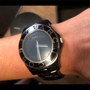 Marc by Marc Jacobs Women’s Black Metal Watch